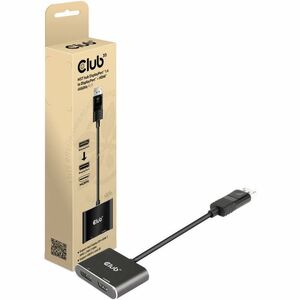 Club 3D MST Hub DisplayPort 1.4 to DisplayPort + HDMI 4K60Hz M/F - 1 x DisplayPort 1.4 Digital Audio/Video -Male, 1 x Micr
