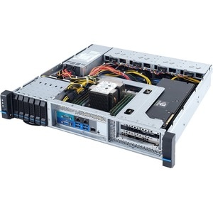 Gigabyte E251-U70 Barebone System - 2U Rack-mountable - Socket P LGA-3647 - 1 x Processor Support - Intel C621 Chip - 128 