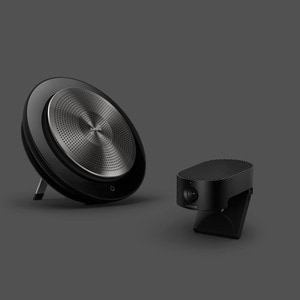 Jabra PanaCast 20, Premium AI-powered 4K Ultra HD video quality, AI-driven Intelligent Zoom, Intelligent Lighting Optimiza