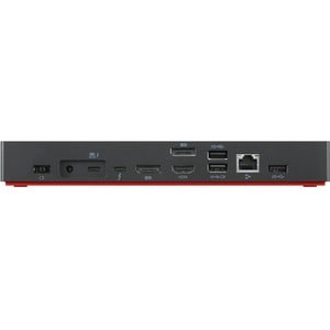 Lenovo USB-Typ C Docking Station für Notebook/Monitor - 100 W - 4K - 3840 x 2160 - 4 x USB Typ-A-Anschlüsse - USB Typ-A - 