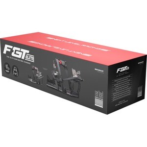 Next Level Racing F-GT Elite Formula & GT Aluminum Profile Simulator Cockpit - Front & Side Mount - For Gaming