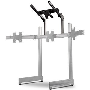 Next Level Racing Elite Freestanding Overhead / Quad Monitor Stand Add On Carbon Grey - Up to 43" Screen Support - 35.43" 
