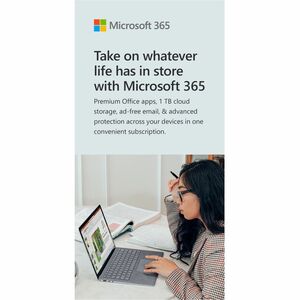 Microsoft 365 Business Standard FPP - Complete Product - 1 User, 5 Device - 1 Year - Medialess - English - Handheld, Intel