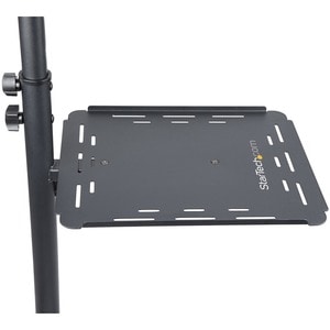 StarTech.com Mobile Projector and Laptop Stand/Cart, Heavy Duty Portable Projector Stand/Presentation Cart (22lb/shelf), H