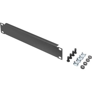 Digitus Blindabdeckung für 254 mm (10")-Schränke. Typ: Blindplatte, Gehäusematerial: Stahl, Produktfarbe: Schwarz