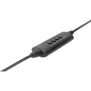 Digitus Kabel Auf den Ohren Stereo Headset - Binaural - Geschlossen - 20 Hz bis 20 kHz Frequenzgang - 195 cm Kabel - Geräu