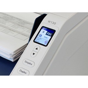 Escáner ADF Xerox XW130-E - 600 ppp Óptico - 24-bit Color - 8-bits Escala de grises - 130 ppm (Mono) - 130 ppm (Color) - E