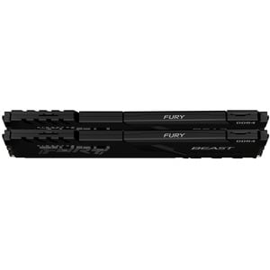 Kingston FURY Beast RAM Module - 64 GB (2 x 32GB) - DDR4-3600/PC4-28800 DDR4 SDRAM - 3600 MHz Dual-rank Memory - CL18 - 1.