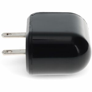 AddOn Wall Plug to USB 2.0 (A) 5V 2.4A for US Black - 5 V DC Output - 2.40 A - Black - 1