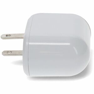 AddOn Wall Plug to USB 2.0 (A) 5V 2.4A for US White - 5 V DC Output - 2.40 A - White - 1