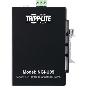Tripp Lite Ethernet Switch Unmanaged 5-Port Industrial 10/100/1000 Mbps TAA - 5 Ports - Gigabit Ethernet - 10/100/1000Base