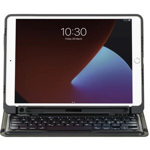 Targus Pro-Tek THZ891DE Tastatur/Cover für 25,9 cm (10,2 Zoll) Apple iPad (7. Generation), iPad (8. Generation) Tablet - S