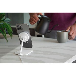 Twelve South Forte For Iphone With Magsafe Adjustable Stand For Magsafe MOQ-18 - 4.29" Height x 3.27" Width - White