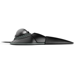 Kensington Orbit Trackball with Scroll Ring - Space Gray Ball - Optical - Cable - Space Gray - USB - Scroll Ring - 2 Butto