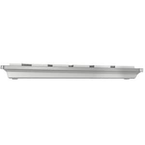 CHERRY DW 9100 Tastatur & Maus - QWERTZ - Deutsch - Tastatur, Kabellos, Bluetooth/RF, 4.0 2,40 GHz USB, Schere, Silber, We