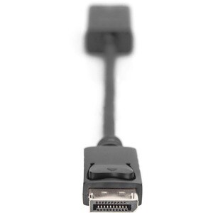 Digitus 20 cm DisplayPort/HDMI AV-Kabel - 1 Stück - Cable for Audio-/Video-Gerät, Computer, Notebook, TV, HDTV, Projektor 