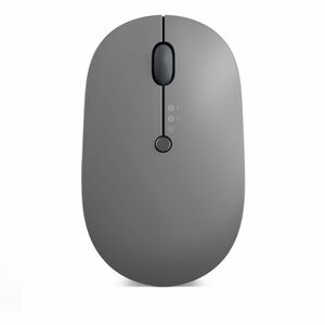 Lenovo GO Mouse - Bluetooth/Radio Frequency - USB - Blue Optical - 5 Button(s) - Storm Grey - Wireless - 2.40 GHz - Rechar
