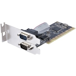 Tarjeta Adaptadora PCI de 2 Puertos Serie RS232 - Tarjeta de Expansión PCI Serial con 2 Puertos Seriales DB9 - Win/Linux -