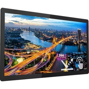 Philips 222B1TFL 22" Class Monitor LCD Touchscreen de moldura aberta - 16:9 - 4 ms - 54.6 cm (21.5") Viewable - Capacitiva