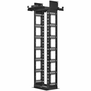 Eaton Tripp Lite Series SmartRack 45U Heavy-Duty 2-Post Open Frame Rack, 12-Inch Deep - For Networking, Switch, PDU, Patch