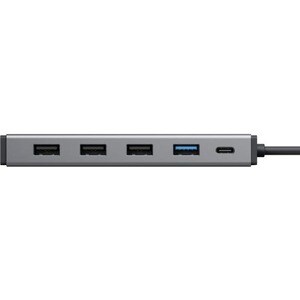 Alogic DV3 USB Type A, USB Type C Docking Station for Notebook - Memory Card Reader - SD - 100 W - Space Gray - 3 Displays