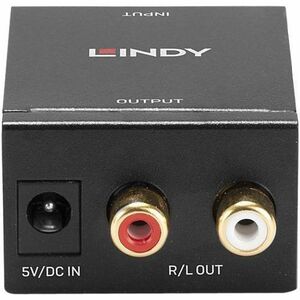 DA-WANDLERTOSLINK (OPTISCH) KOAXIAL AN RCA-STEREO