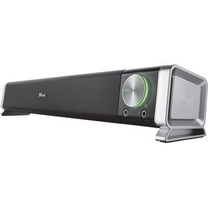 Trust Soundbar-Lautsprecher - 6 W RMS - Schwarz, Silber - USB