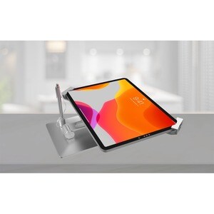 CTA Digital Universal Holder Desk Mount w/ Stylus - 7" to 14" Screen Support - Metal