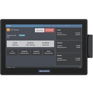 Advantech USC-M3G-BST00 12" Class Webcam LCD Touchscreen Monitor - 11.6" Viewable - Projected Capacitive - 1366 x 768 - WX