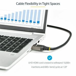 StarTech.com 3ft/1m HDMI 2.1 Cable, Certified Ultra High Speed HDMI Cable 48Gbps, 8K 60Hz/4K 120Hz HDR10+, 8K HDMI Cable, 