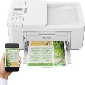 Canon PIXMA TR4651 Wireless Inkjet Multifunction Printer - Colour - White - Copier/Fax/Printer/Scanner - 4800 x 1200 dpi P