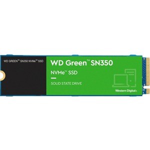 WD Green SN350 WDS480G2G0C 480 GB Solid State Drive - M.2 2280 Internal - PCI Express NVMe (PCI Express NVMe 3.0 x4) - Des