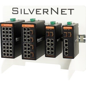 SilverNet Series 7 16 Ports Manageable Ethernet Switch - Gigabit Ethernet - 10/100/1000Base-T, 100/1000Base-X - 2 Layer Su