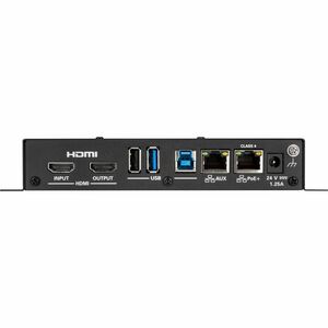 Crestron AirMedia AM-3200 Audio/Video Switchbox - Cable - 3840 x 2160 - 4K - 2160p - Notebook, Smartphone, Tablet, Display