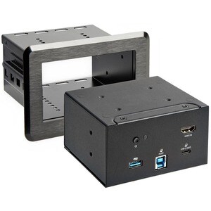 StarTech.com Conference Room Docking Station, In-Table Universal Laptop Dock, HDMI/60W PD/USB Hub/GbE/Audio, Huddle/Boardr