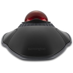 Kensington Orbit Wireless Trackball with Scroll Ring - Black - Optical - Wireless - Bluetooth/Radio Frequency - 2.40 GHz -