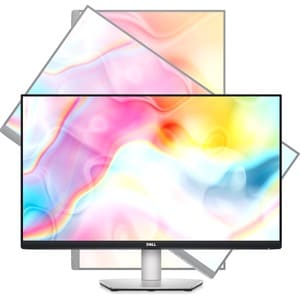Dell S2722DC 27" Class WQHD LCD Monitor - 16:9 - Black, Grey - 68.6 cm (27") Viewable - In-plane Switching (IPS) Technolog