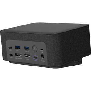 Logitech Logi Dock Docking Station - for Desktop PC/Tablet/Smartphone - 100 W - USB Type C - 2 Displays Supported - 4K - 3