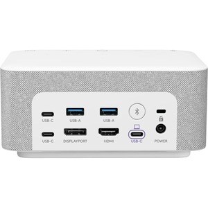 Logitech Logi Dock Docking Station - for Smartphone, Tablet, Desktop PC - 100 W - USB Type C - 2 Displays Supported - 4K -