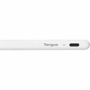 Targus AMM174AMGL Stylus - Capacitive Touchscreen Type Supported - 1.70 mm - Active - Replaceable Stylus Tip - White - Tab