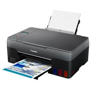 Stampante multifunzione a getto di inchiostro Canon PIXMA G3560 Wireless - Colore - Fotocopiatrice/Stampante/Scanner - 480