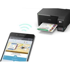Impresora de inyección de tinta multifunción Epson L3250 Inalámbrico EcoTank - Color - Copiadora/Impresora/Escáner - 33 pp