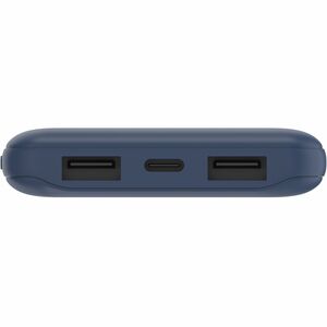 BELKIN 10K POWER BANK USB-C 15W DUAL USB-A 15CM USB-A TO C BLUE