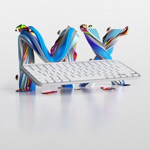 Tastiera Logitech MX Keys MiniWireless Connettività - LED - Italiano - QWERTY Layout - Grigio - Cupole di gomma Keyswitch 