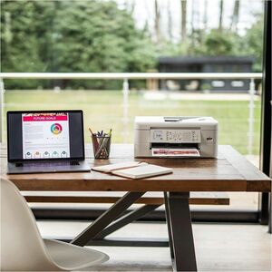 Brother MFC-J1010DW Wired & Wireless Inkjet Multifunction Printer - Colour - White - Copier/Fax/Printer/Scanner - 17 ppm M