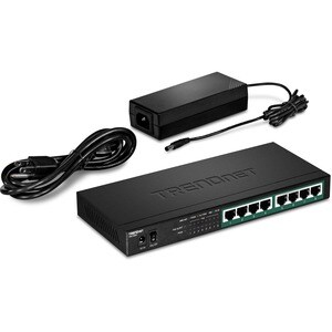 TRENDnet TPE-TG84 8 Anschlüsse Ethernet-Switch - Gigabit-Ethernet - 10/100/1000Base-T - TAA-konform - 2 Unterstützte Netzw