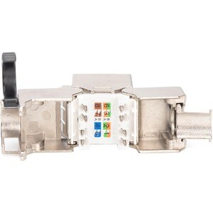 Digitus Nickel Plated Network Connector - 1 - 1 x RJ-45 Female Keystone - Shielding
