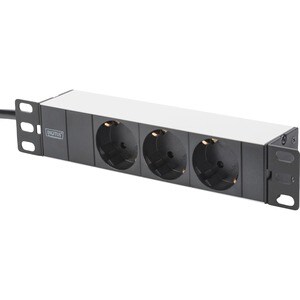 Digitus 9U Wall Mountable Enclosed Cabinet Rack Cabinet for Networking, LAN Switch, Patch Panel - 254 mm Rack Width - Jet 