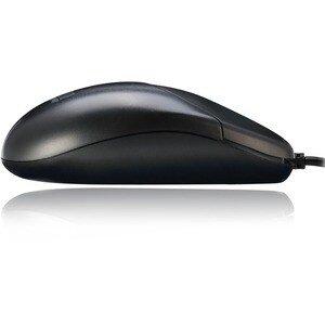 Adesso HC-3003US Mouse - USB - Optical - 3 Button(s) - Black - 1 Each - Cable - 1000 dpi - Scroll Wheel - Symmetrical