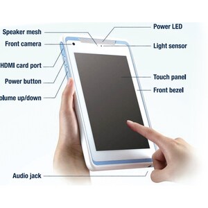 Advantech AIMx5 AIM-55 Tablet - 20.3 cm (8") - 4 GB - 64 GBspacArmazenamento 64 bits - Atom x5 x5-Z8350 1.44 GHz - 1920 x 